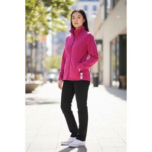 Old Navy Womens XL Tall Fuchsia Full-Zip Fleece Jacket